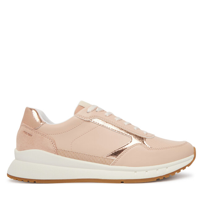 Sneakersy Geox D Octaviee D659LB-05422 C8ZH8 Różowy - kobiece