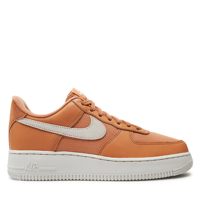 Sneakersy Nike Air Force 1 '07 Lx DV7186 200 Pomarańczowy - męskie