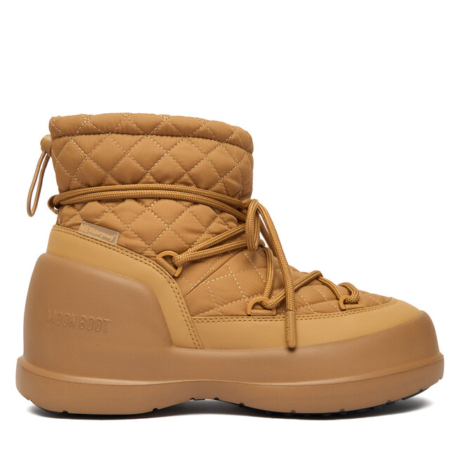Śniegowce Moon Boot Mb Mezzaluna Quilted Mid Wp 80D2500020 Brązowy - kobiece
