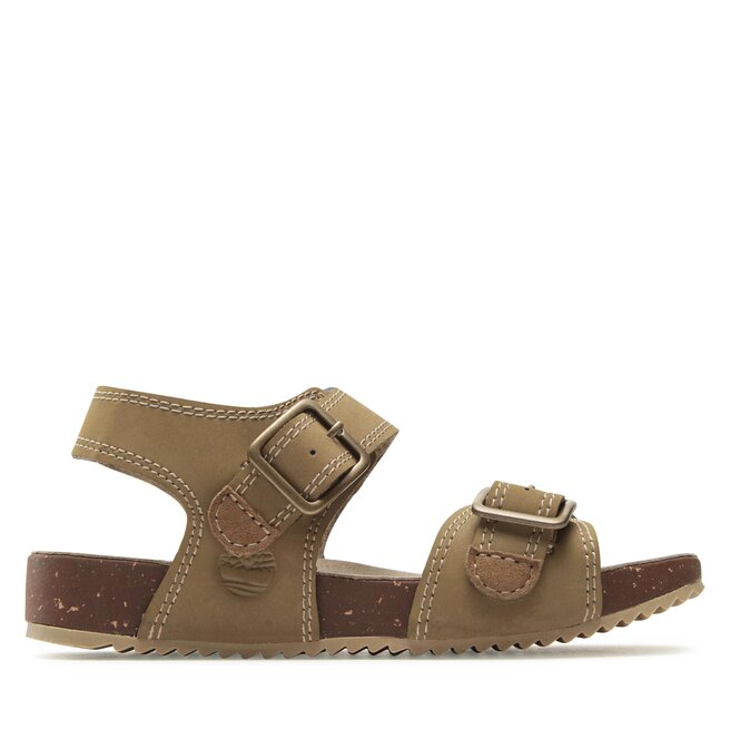 Sandały Timberland Castle Island 2 Strap TB0A5SYWDR01 Beżowy - dziewczęce