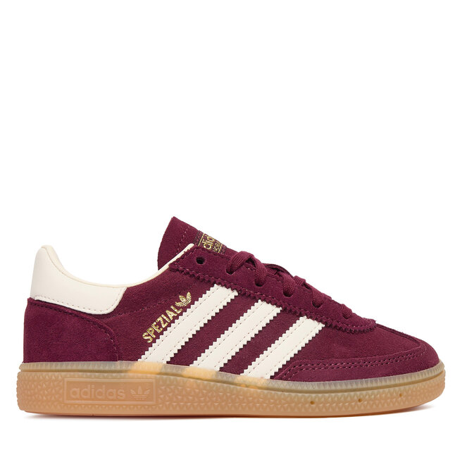 Sneakersy adidas Handball Spezial HP4579 Bordowy - dziewczęce