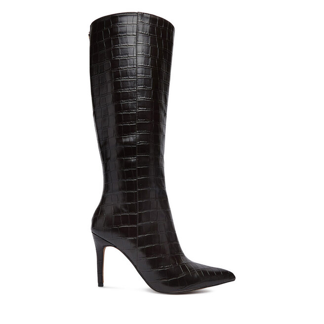 Kozaki Nine West CEO-SL95027 01 Brązowy ciemny - kobiece