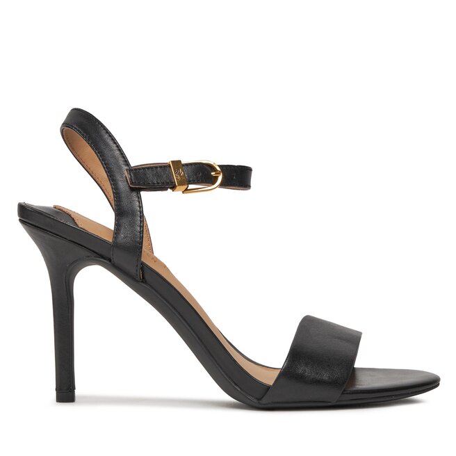 Sandały LAUREN RALPH LAUREN 802940588001 Czarny - kobiece