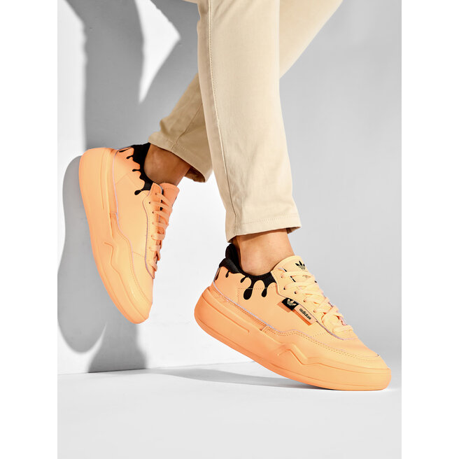 Sneakersy adidas Her Court GY3581 Pomarańczowy - kobiece