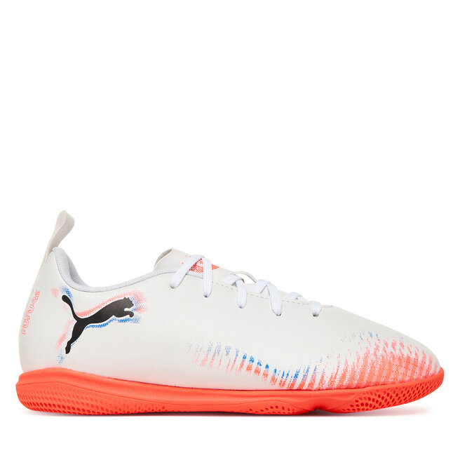 Buty do piłki nożnej Puma Future 8 Play It Jr 108627 01 Biały - dziecięce