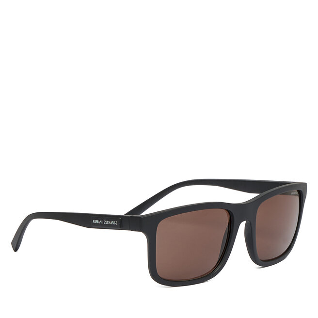 Okulary przeciwsłoneczne Armani Exchange 0AX4145S 807873 Brązowy - męskie
