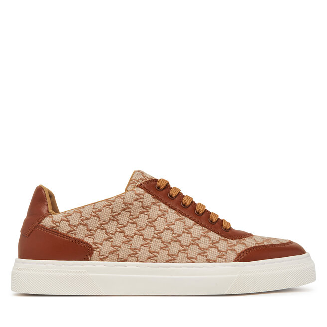 Sneakersy Max Mara 2514761012600 Brązowy - kobiece