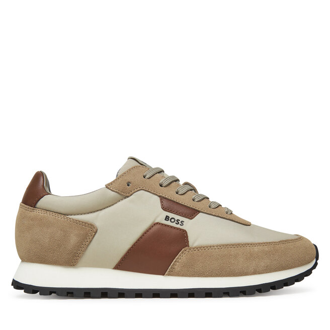 Sneakersy BOSS Parkour 50548723 Beżowy - męskie