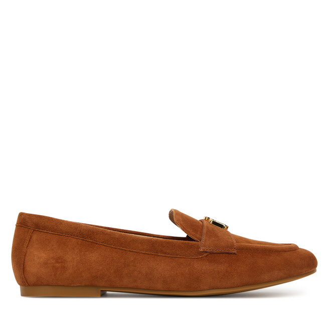Loafersy LAUREN RALPH LAUREN 802946809014 Brązowy - kobiece