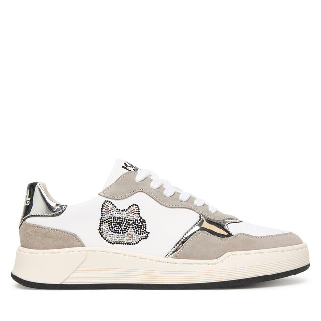 Sneakersy KARL LAGERFELD Z30986 S Biały - dziewczęce