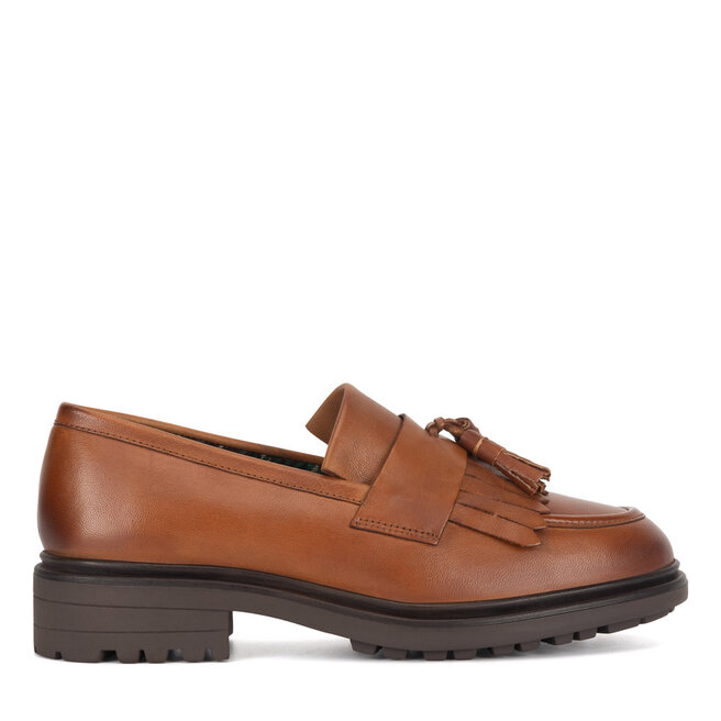 Loafersy Sergio Bardi WI34-GALA-01SB Brązowy - kobiece