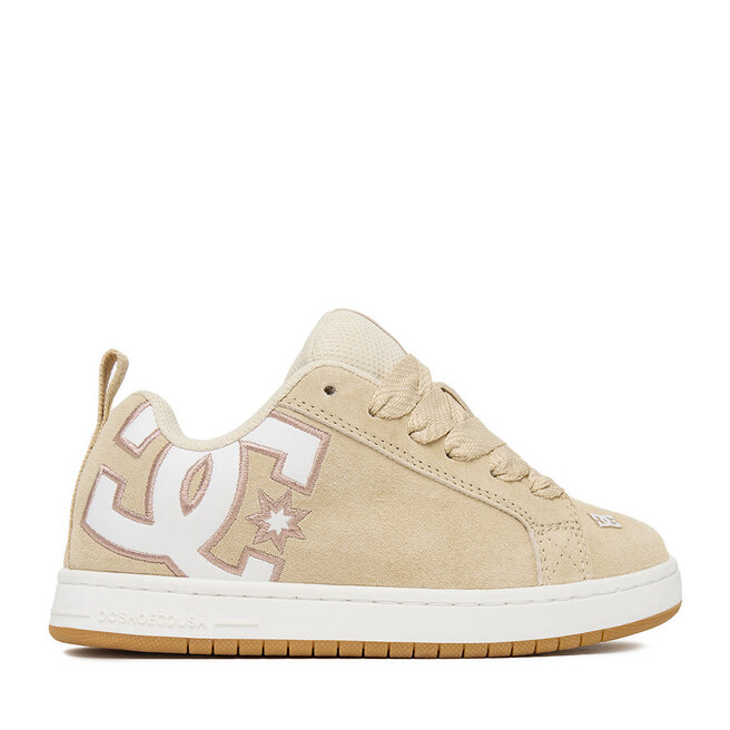 Sneakersy DC Shoes CEO-V5-10116K Beżowy - dziewczęce