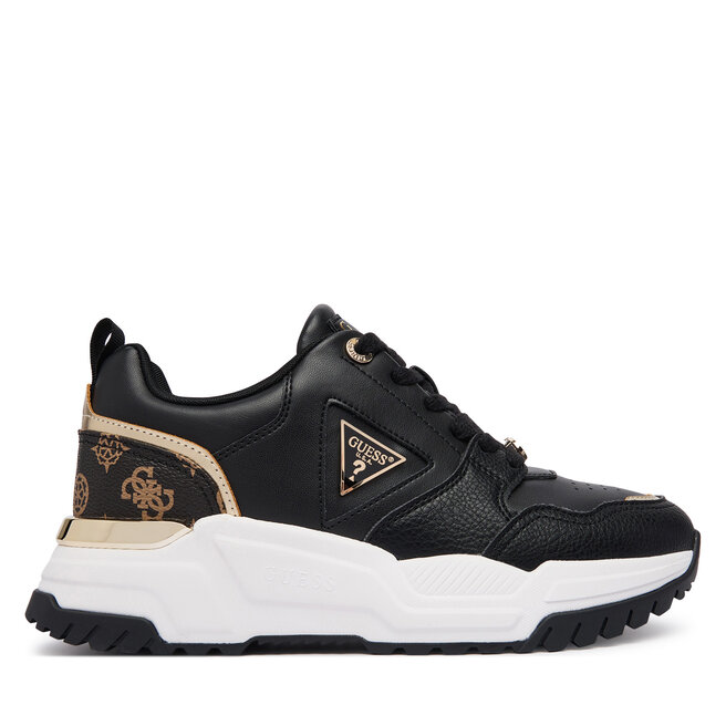 Sneakersy Guess FLFHEL ELE12 Czarny - kobiece