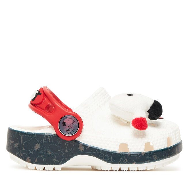 Klapki Crocs Classic Peanuts 211126 Biały -