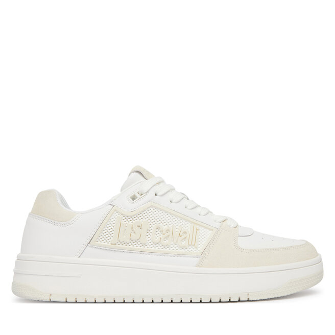 Sneakersy Just Cavalli 80QA3SM1 ZPC09 Biały - męskie