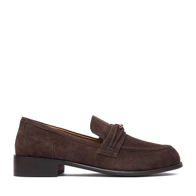 Loafersy MEXX EO-WS1164-04 Brązowy ciemny - kobiece