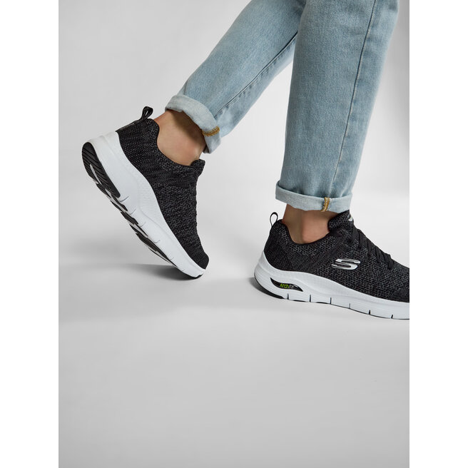 Sneakersy Skechers Paradyme 232041/BKW Czarny - męskie
