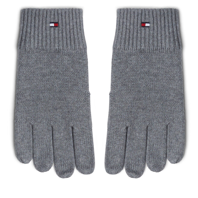 Rękawiczki Męskie Tommy Hilfiger Essentials AM0AM12845 Szary - męskie