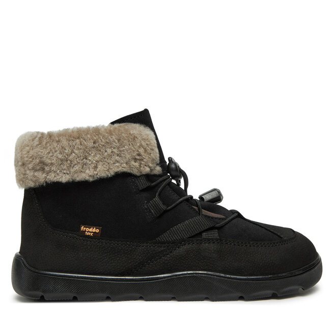 Trzewiki Froddo Zeru Tex Cosy Barefoot G3110258-5 D Czarny - dziewczęce