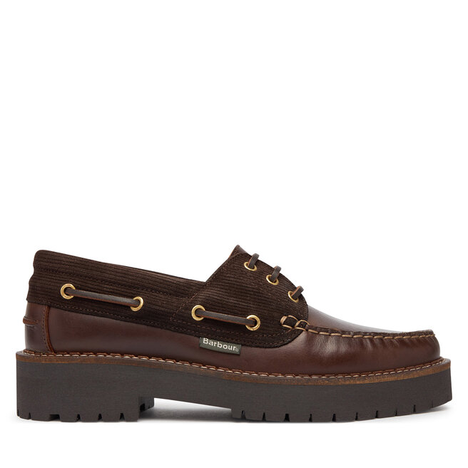 Półbuty Barbour Darras LFO0798BR98 Brązowy - kobiece
