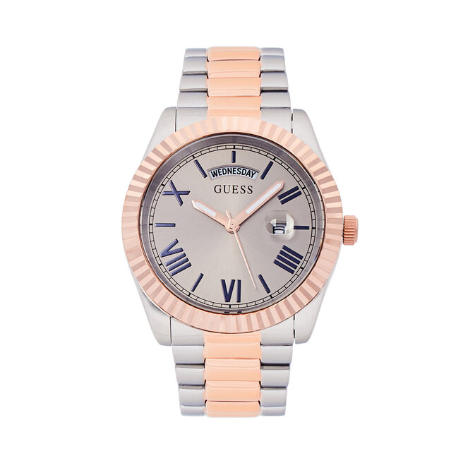 Zegarek Guess Connoisseur  GW0265G13 Srebrny -