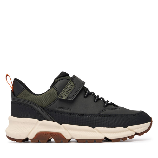 Sneakersy Geox J Flexyper Plus Boy B Abx J56LCA 0MEFU C0033 S Zielony ciemny - chłopięce