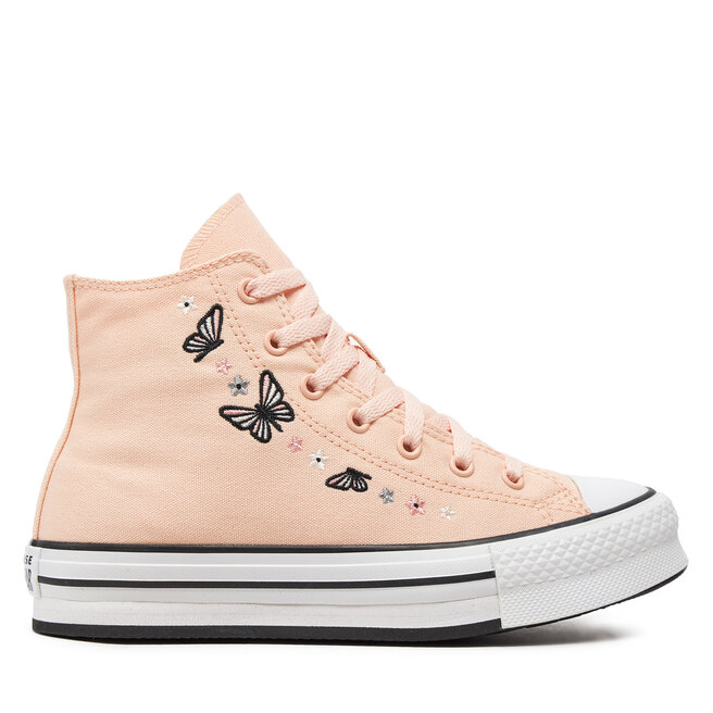 Trampki Converse Chuck Taylor All Star Eva Lift Butterflies A07355C Różowy - dziewczęce