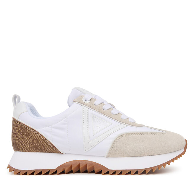 Sneakersy Guess FLFBA2 FAB12 Biały - kobiece
