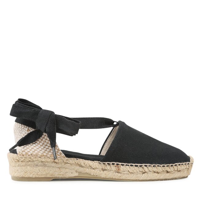 Espadryle Toni Pons Grecia Czarny - kobiece