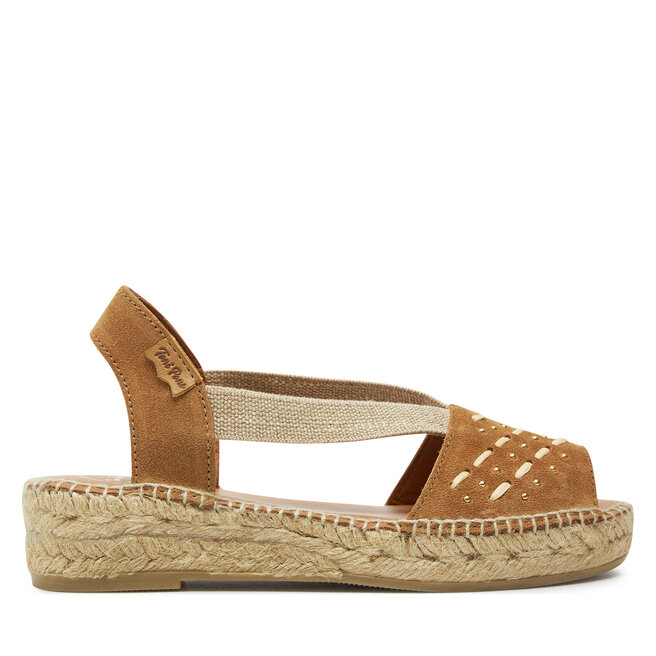 Espadryle Toni Pons Edith Brązowy - kobiece