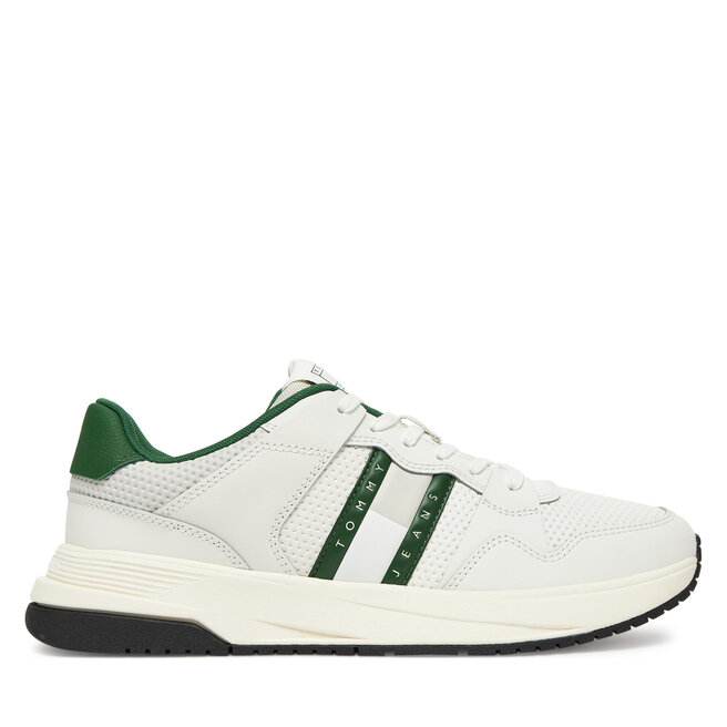 Sneakersy Tommy Jeans Retrocasual Runner EM0EM01528 Biały - męskie