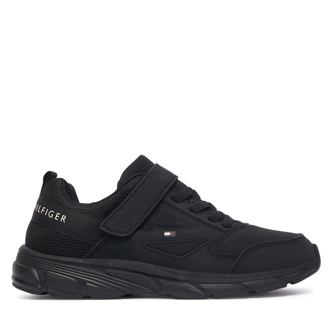 Sneakersy Tommy Hilfiger T3X9-35268-1961999 D Czarny - chłopięce