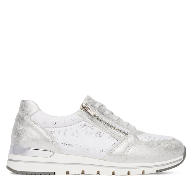 Sneakersy Remonte R6700-91 Srebrny - kobiece