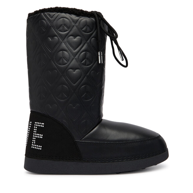 Śniegowce LOVE MOSCHINO JA24322G0PISR000 Czarny - kobiece
