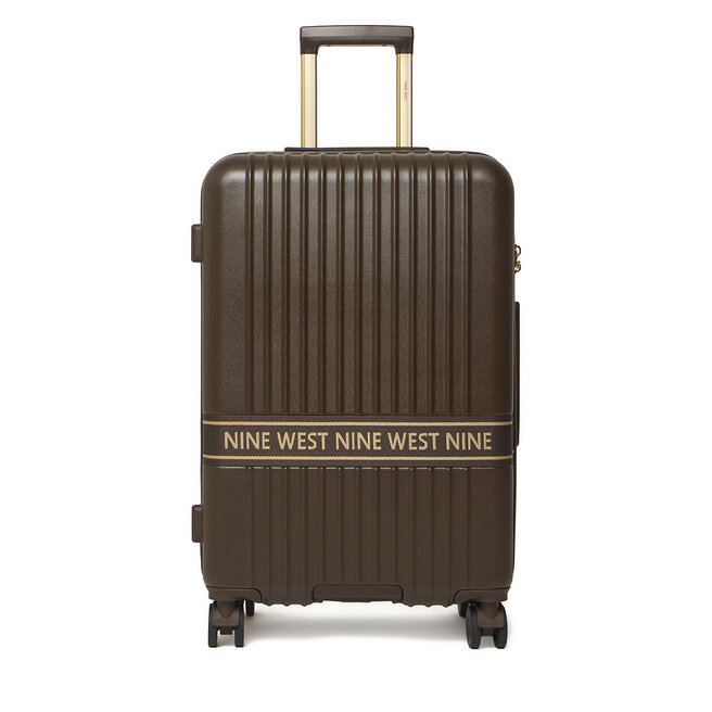 Walizka średnia Nine West CEO-NW-M-001-10 Brązowy ciemny -