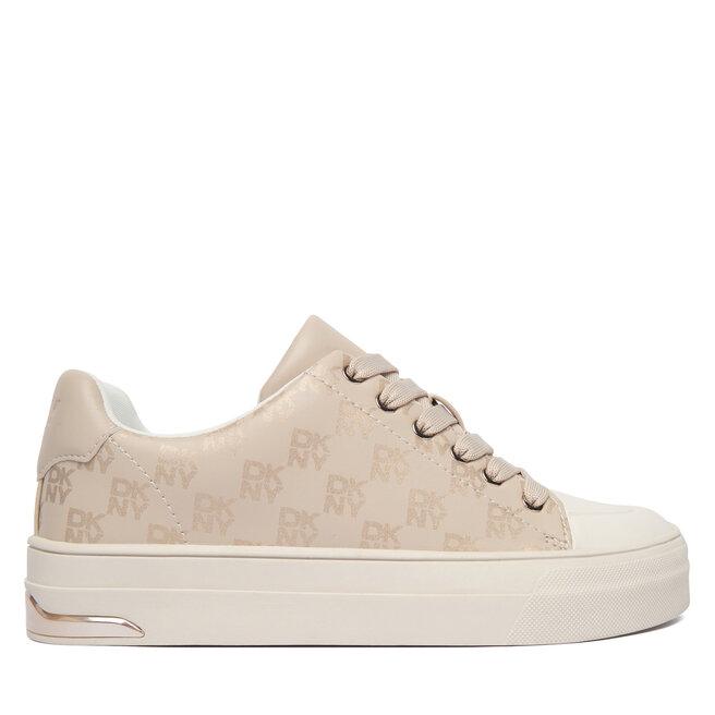 Sneakersy DKNY K3556786 Beżowy - kobiece