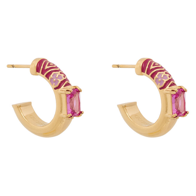 Kolczyki Guess JUBE06 420JW Złoty -