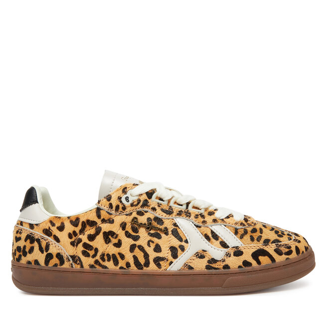 Sneakersy Pepe Jeans Ball Top W PLS00035 Beżowy - kobiece