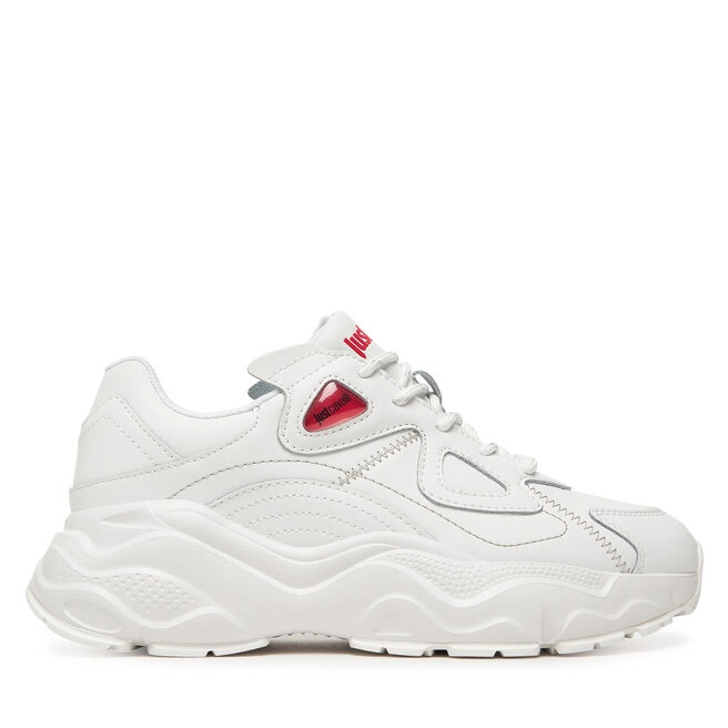 Sneakersy Just Cavalli 79RA3SL1 Biały - kobiece