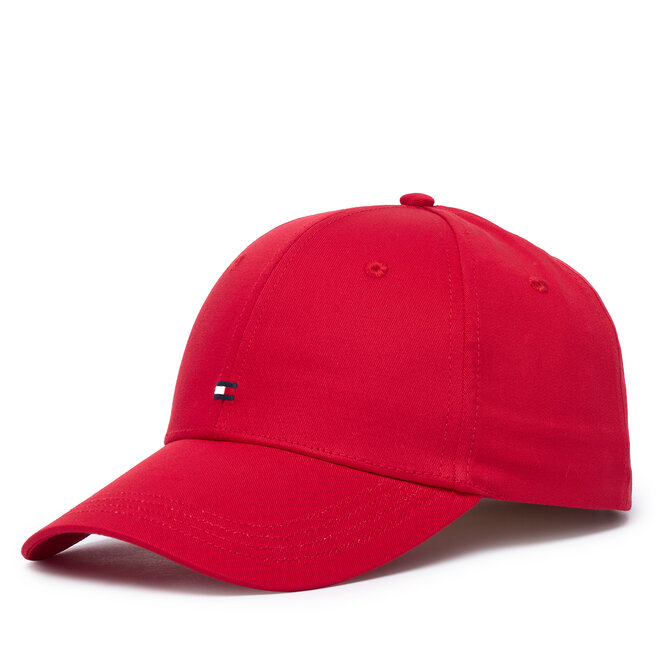 Czapka z daszkiem Tommy Hilfiger Th Flag AM0AM13008 Czerwony -