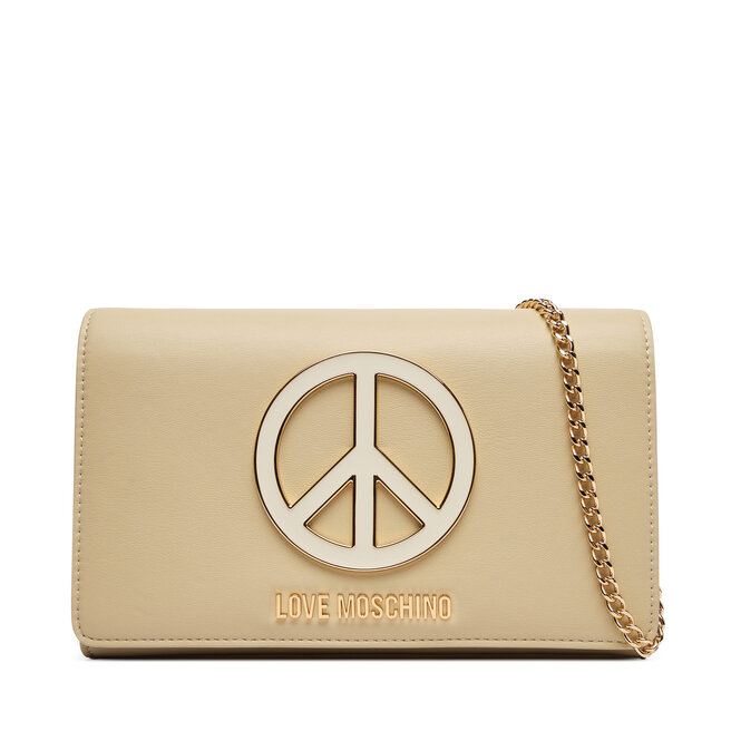 Torebka LOVE MOSCHINO JC4296PP0PK1412A Kremowy -