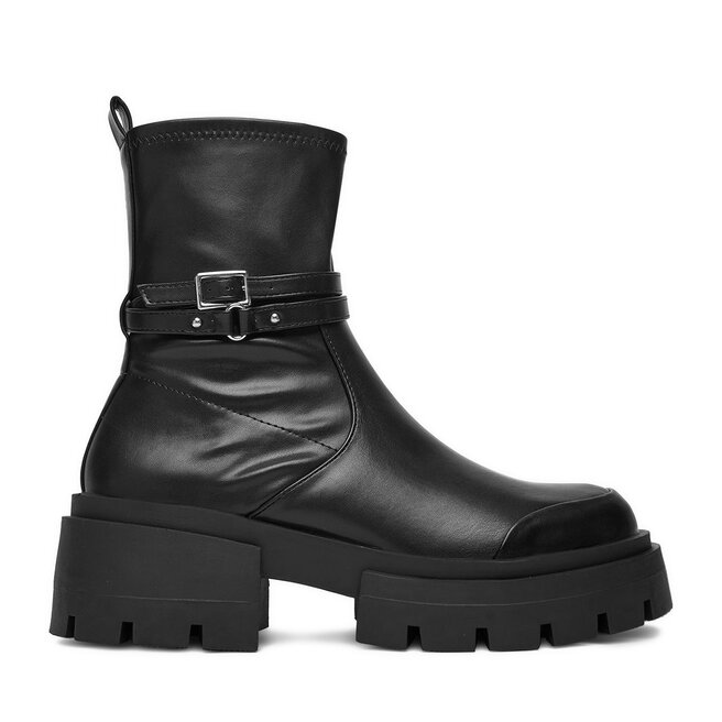 Botki DeeZee W4LH101008D Czarny - kobiece