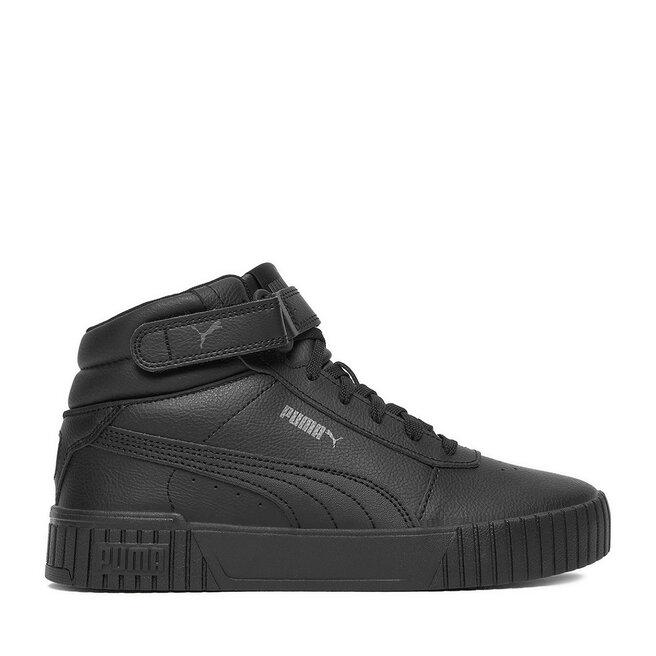 Sneakersy Puma C-CARINA 2.0 MID JR 38737601 Czarny - dziewczęce