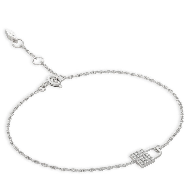 Bransoletka Fossil JFS00625040 Srebrny -