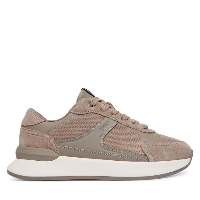 Sneakersy BOSS B Icon 50569211 Beżowy - kobiece