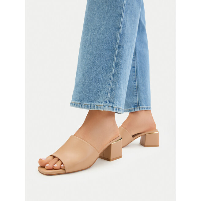 Klapki Nine West CEO-6223-9 Beżowy -