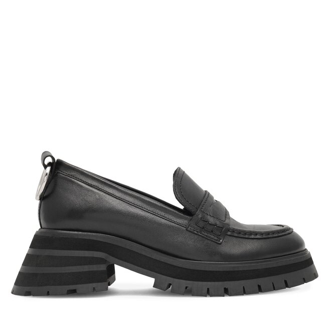 Loafersy Sergio Bardi WI16-C1037-02SB Czarny - kobiece