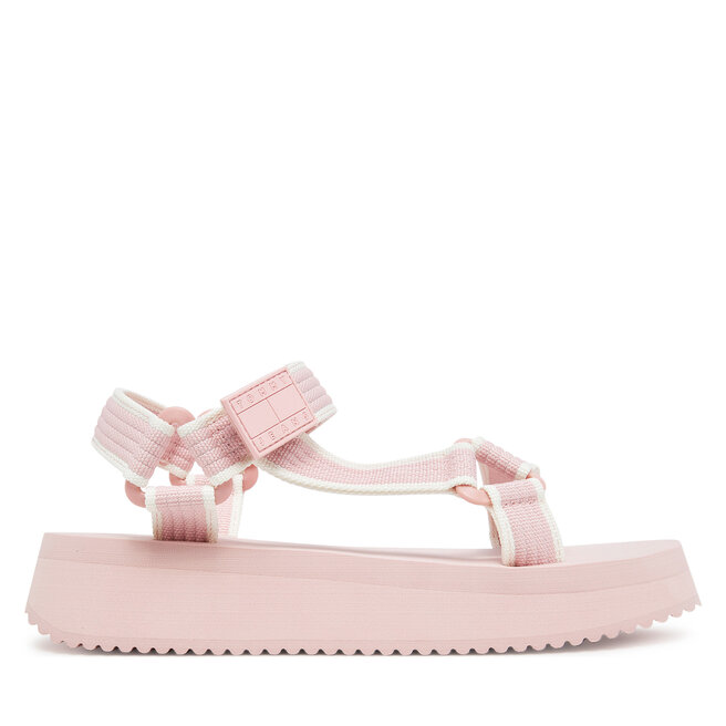 Sandały Tommy Jeans Tjw Eva Sandal EN0EN02747 Różowy - kobiece