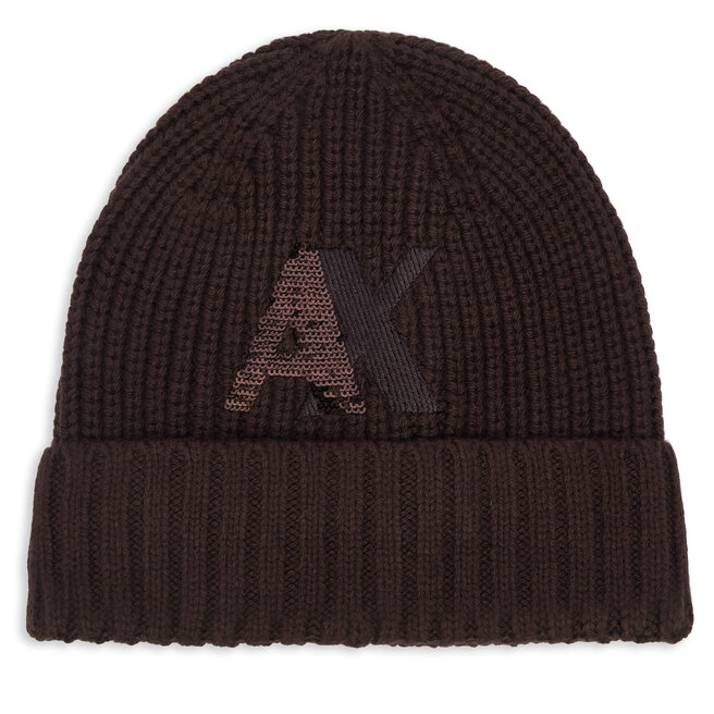 Czapka Armani Exchange XW003007 AF16604 U6032 Brązowy ciemny -