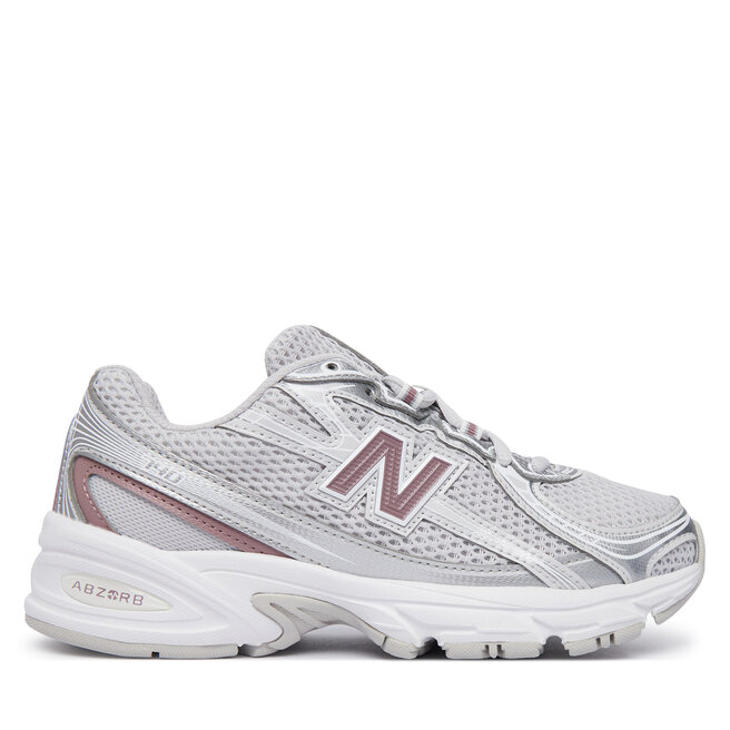 Sneakersy New Balance G7406DG Szary - dziewczęce